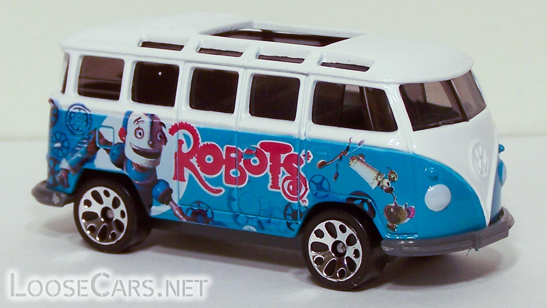 Matchbox VW Transporter: 2005 Robots - Front Right