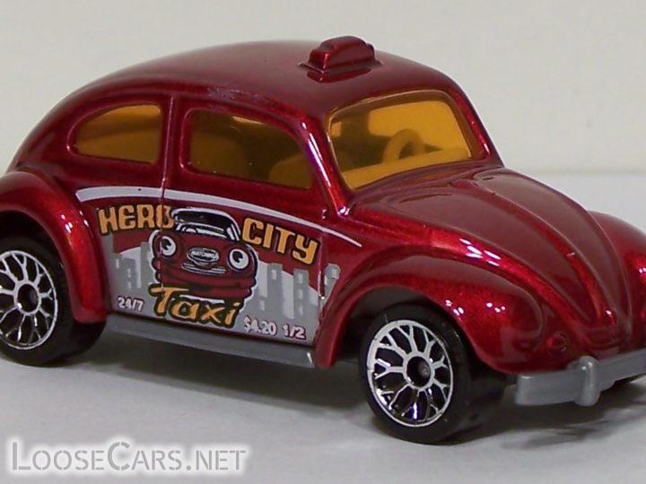 Matchbox Volkswagen Beetle Taxi: 2004 #44 Hero City Getting Around