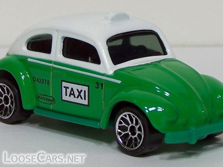 Matchbox Volkswagen Beetle Taxi: 2003 #31 Hero City Airport (HC Logo)