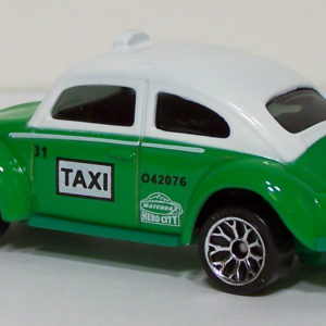 Matchbox Volkswagen Beetle Taxi 2003 Hero City Airport HC - Rear Left
