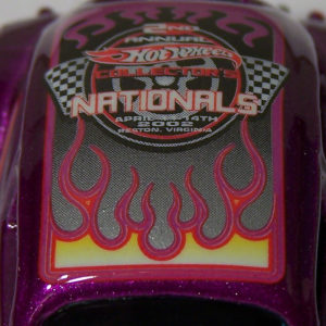 Hot Wheels VW Bug: 2002 2nd Annual Hot Wheel Collector's Nationals Purple - Roof