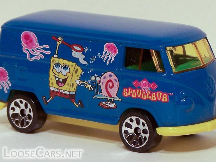 Matchbox VW Delivery Van: 2003 SpongeBob SquarePants (Blue)