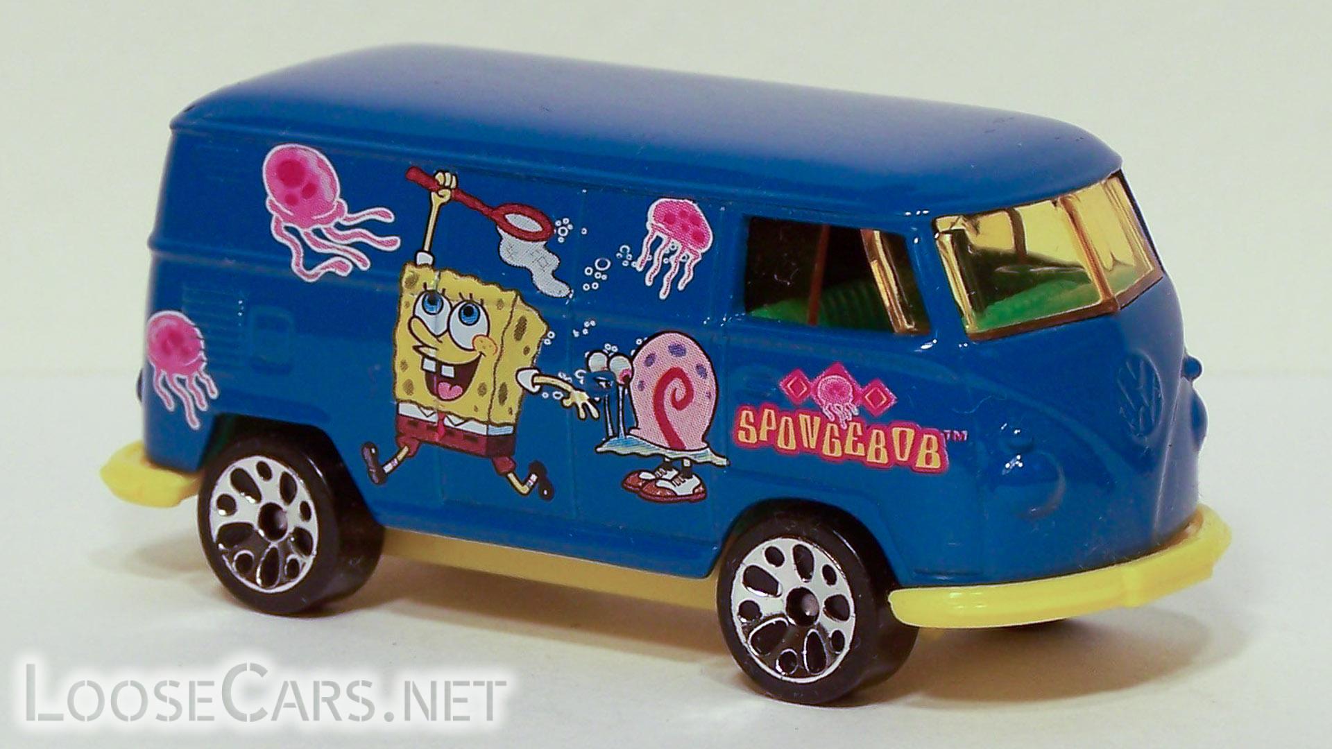 Matchbox VW Delivery Van: 2003 SpongeBob SquarePants - Front Right