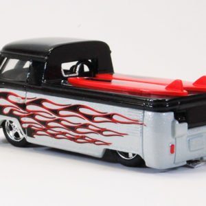 Hot Wheels Volkswagen Truck 2008 100% Hot Wheels 40th Anniversary Black and White - Rear Left
