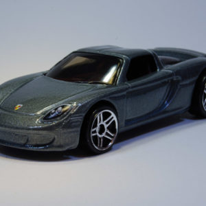 Hot Wheels Porsche Carrera GT 2009 155 Dream Garage Grey - Front Left