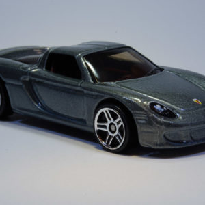Hot Wheels Porsche Carrera GT 2009 155 Dream Garage Grey - Front Right