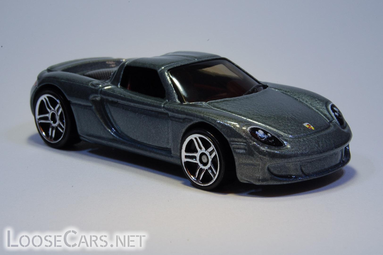 Hot Wheels Porsche Carrera GT 2009 155 Dream Garage Grey - Front Right