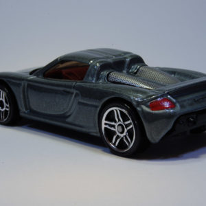 Hot Wheels Porsche Carrera GT 2009 155 Dream Garage Grey - Rear Left