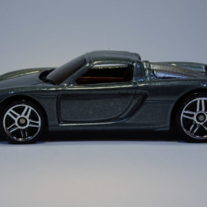 Hot Wheels Porsche Carrera GT 2009 155 Dream Garage Grey - Left