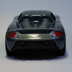 Hot Wheels Porsche Carrera GT 2009 155 Dream Garage Grey - Rear