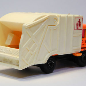 Matchbox Refuse Truck (1979) 1993 36 deco - Rear Right