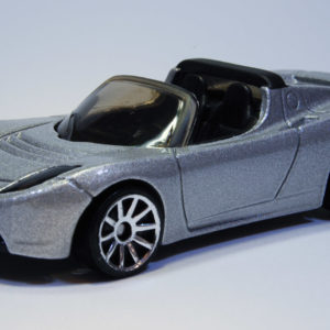 Hot Wheels 2008 Tesla Roadster 26 2008 New Models Silver - Front Left