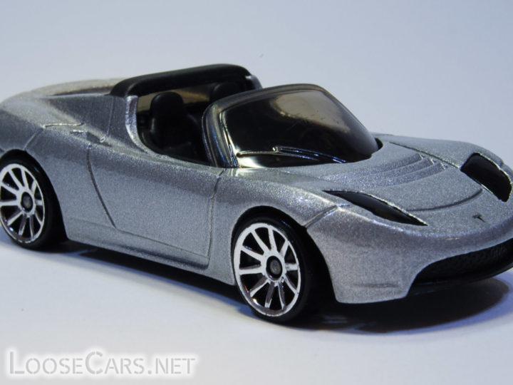 Hot Wheels 2008 Tesla Roadster: 2008 #26 First Editions (Silver)