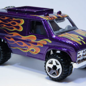 Hot Wheels Baja Breaker 2009 119 Heat Fleet Purple - Front Right