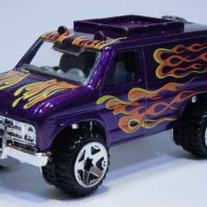 Hot Wheels Baja Breaker 2009 119 Heat Fleet Purple - Front Left