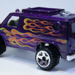 Hot Wheels Baja Breaker 2009 119 Heat Fleet Purple - Rear Left