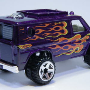Hot Wheels Baja Breaker 2009 119 Heat Fleet Purple - Rear Right