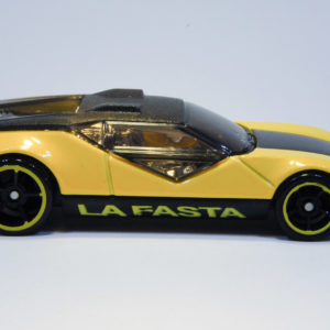 Hot Wheels La Fasta 24 2009 New Models Yellow - Right
