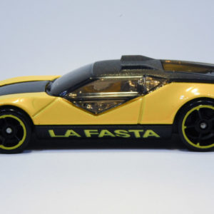 Hot Wheels La Fasta 24 2009 New Models Yellow - Left