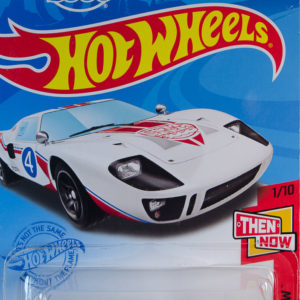 Hot Wheels Ford GT-40 2021 78 Then and Now 1 White - Card Front