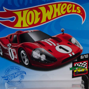 Hot Wheels '67 Ford GT40 Mk.IV 2021 #106 HW Race Day Red - Card Front