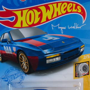 Hot Wheels '89 Porsche 944 Turbo 2021 #45 HW Turbo Blue - Card Front