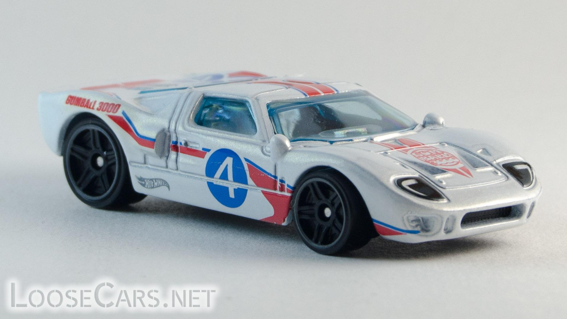 Hot Wheels Ford GT-40 2021 78 Then and Now 1 White - Front Right