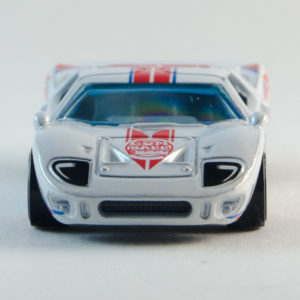 Hot Wheels Ford GT-40 2021 78 Then and Now 1 White - Front