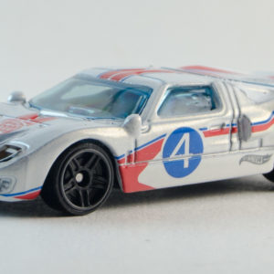 Hot Wheels Ford GT-40 2021 78 Then and Now 1 White - Front Left
