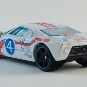 Hot Wheels Ford GT-40 2021 78 Then and Now 1 White - Rear Left