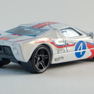 Hot Wheels Ford GT-40 2021 78 Then and Now 1 White - Rear Right