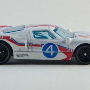 Hot Wheels Ford GT-40 2021 78 Then and Now 1 White - Right