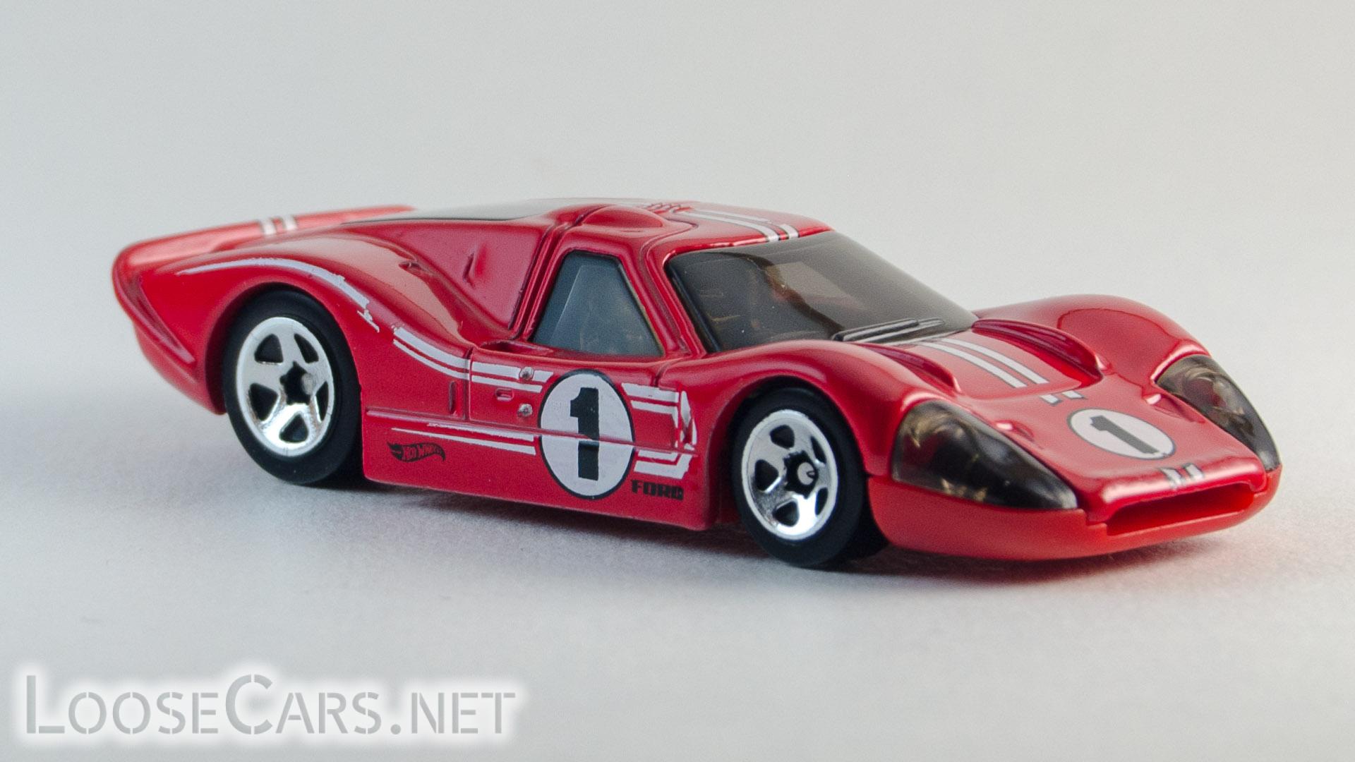 Hot Wheels '67 Ford GT40 Mk.IV 2021 #106 HW Race Day Red - Right Front