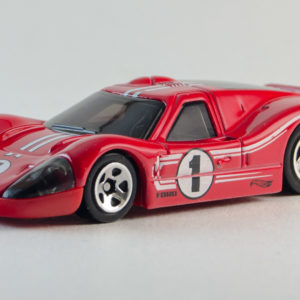 Hot Wheels '67 Ford GT40 Mk.IV 2021 #106 HW Race Day Red - Front Left