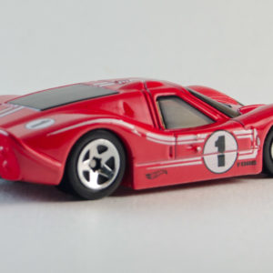 Hot Wheels '67 Ford GT40 Mk.IV 2021 #106 HW Race Day Red - Rear Right