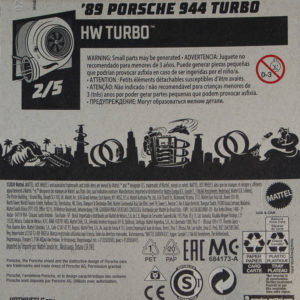 Hot Wheels '67 Ford GT40 Mk.IV 2021 #106 HW Race Day Red - Card Rear