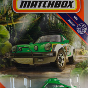 Matchbox '85 Porsche 911 Rally 2020 #66 MBX Jungle - Card Front
