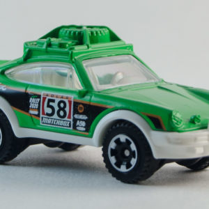 Matchbox '85 Porsche 911 Rally 2020 #66 MBX Jungle - Front Right