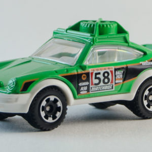 Matchbox '85 Porsche 911 Rally 2020 #66 MBX Jungle - Front Left
