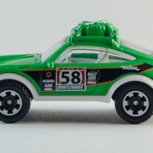 Matchbox '85 Porsche 911 Rally 2020 #66 MBX Jungle - Left