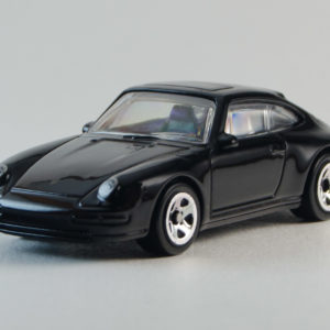 Hot Wheels '96 Porsche Carrera 2020 #72 Porsche (Black) - Front Left