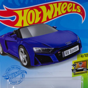Hot Wheels 2019 Audi R8 Spyder 2021 211 HW Exotics PR5 - Card Front
