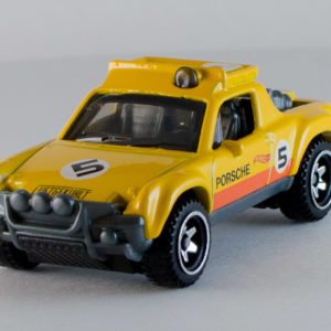 Hot Wheels Porsche 914 Safari 2020 242 Nightburnerz Yellow - Front Left