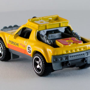 Hot Wheels Porsche 914 Safari 2020 242 Nightburnerz Yellow - Rear Left