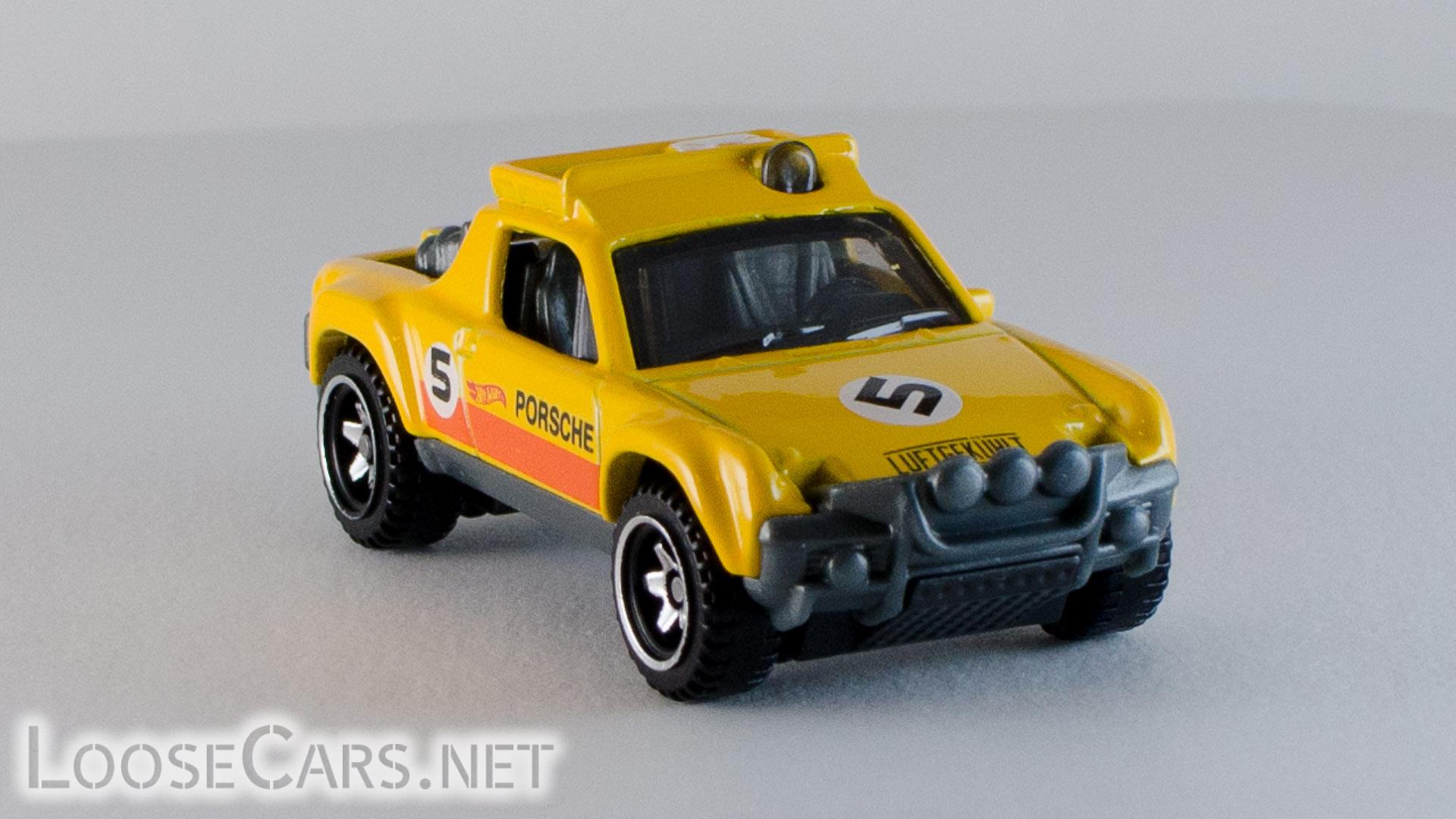 Hot Wheels Porsche 914 Safari 2020 242 Nightburnerz Yellow - Front Right