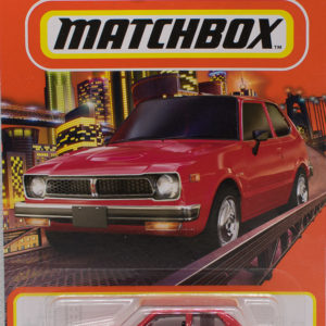 Matchbox '76 Honda CVCC 2022 21 MBX Metro - Card Front