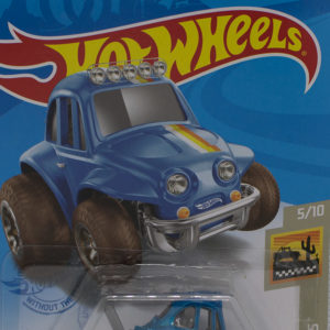 Hot Wheels '70 Volkswagen Baja Bug 2021 33 Baja Blazers Blue - Card Front