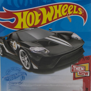 Hot Wheels '17 Ford GT 2021 164 Then and Now Black - Card Front
