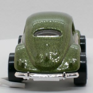 Hot Wheels VW Bug 2022 42 Compact Kings Green - Rear