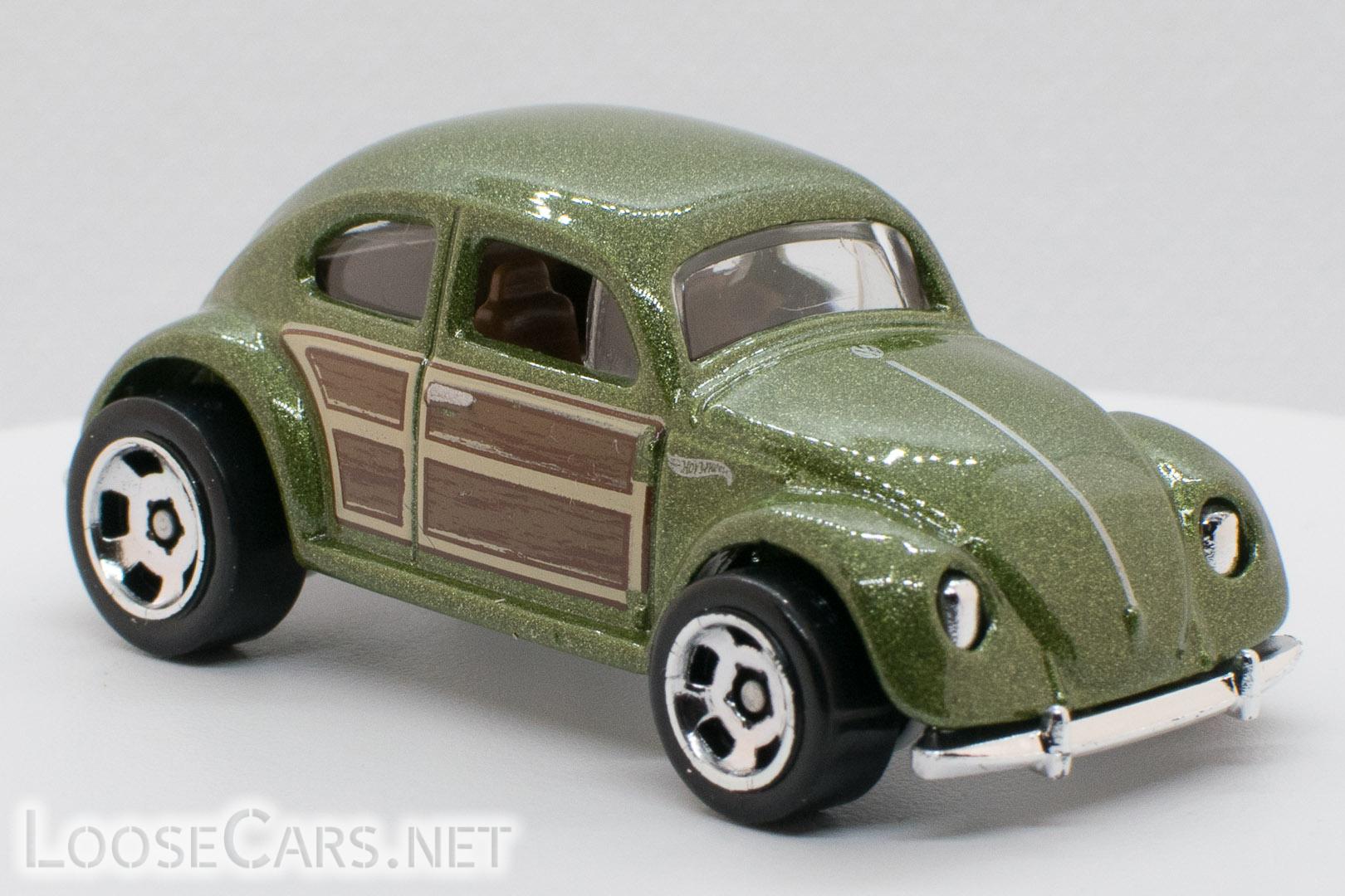 Hot Wheels VW Bug 2022 42 Compact Kings Green - Front Right